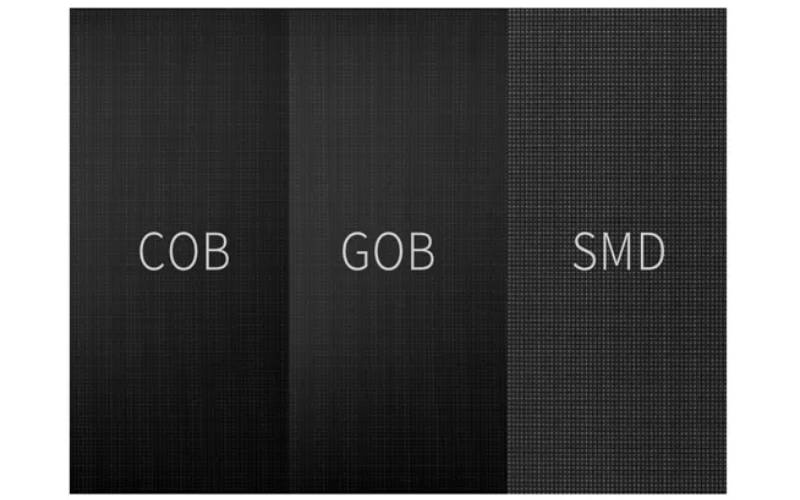 SMD, GOB ve COB Teknolojileri Karşılaştırması